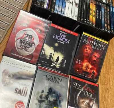 DVD Pick & Choose From 300 HORROR 💀 Scary Movies 😱 Halloween 🦇 FLAT RATE SHIP - Image 1 of 2