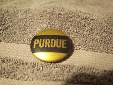 1950's PURDUE BOILERMAKERS VINTAGE TEAM SPIRIT BUTTON! EXTREMELY RARE!