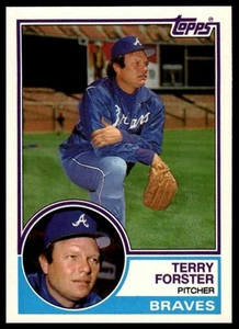 1983 Topps Traded #33T Terry Forster - Bild 1 von 2