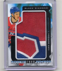 2025-26 Upper Deck Black Diamond Ivan Demidov Team Logo Jumbo Rookies #RTL-ID - Picture 1 of 2
