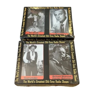 World's Greatest Old Time Radio Shows Cassette Tapes Charlie McCarthy Gunsmoke - Picture 1 of 2
