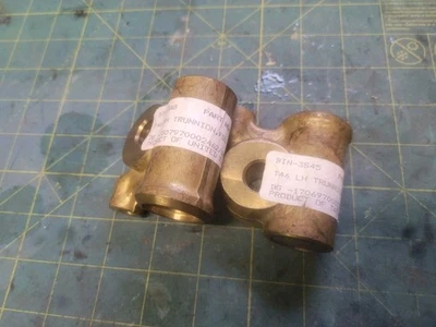 New Pair of Front Suspension Trunnions for Triumph TR6 TR250 TR4A - Image 1 of 3