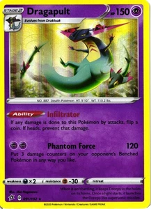 Dragapult 091/192 Swsh02: Rebel Clash Holo - Bild 1 von 2
