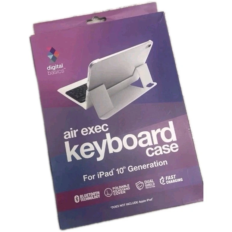 digital basics air exec keyboard case For iPad 10th Generation  - Image 1 of 4