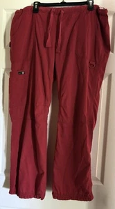 Pantalones Médicos Usados en Excelente Condición Koi™ Rojo XL Para Mujer 701 Lindsey Talla Extra Grande Regular - Imagen 1 de 7