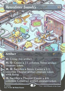 MTG Retrofitter Foundry (0018) *Foil* Secret Lair: Encyclopedia MT/NM Envío Gratis - Imagen 1 de 2