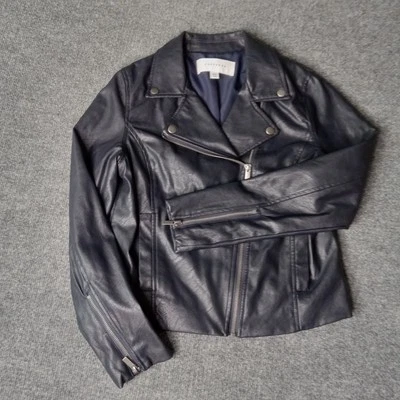 Chaqueta de cuero sintético Pop Sugar para mujer XS Pit 17 Foto 1 de 4