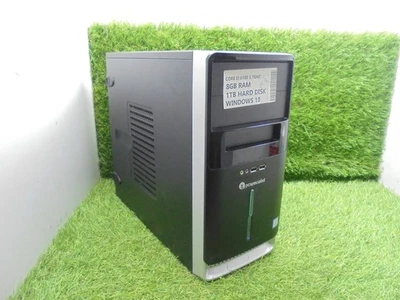 CUSTOM i3 6100 8GB 1TB HDD MT PC TOWER WINDOWS 10 DESKTOP PC SPECIALIST COMPUTER - Image 1 of 2
