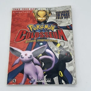 Nintendo GameCube Pokemon Colosseum Official Strategy Guide w/ Intact Poster - Bild 1 von 20