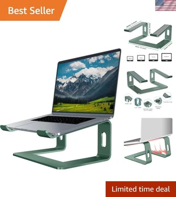 Soporte para portátil compacto y resistente - Ascensor ergonómico ligero para cualquier escritorio Foto 1 de 4