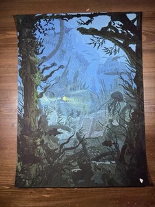 “Lost Atlantis” Art Print Giclee Poster By Kilian Eng Numbered XX/100 Pangeaseed - Picture 1 of 18
