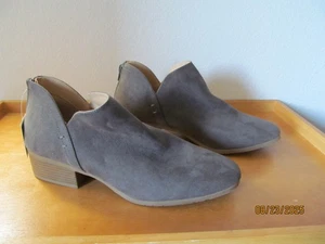 Kenneth Cole Reaction Damen-Stiefeletten mit Reißverschluss grau Leder 11 - Bild 1 von 9