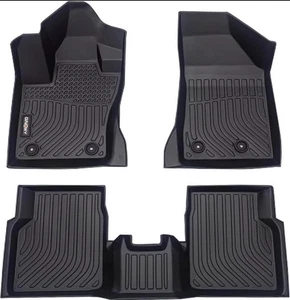 Floor Mats - Ginowy All Weather for 2017-2024 Jeep Compass - Picture 1 of 8