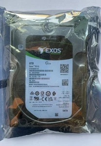 Seagate Exos 7E10 8TB 7.2K SATA 6Gb/s 256MB 3.5'' Internal HDD ST8000NM017B - Afbeelding 1 van 2
