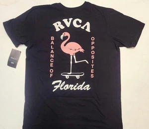 RVCA ANP  "FLORIDA DA FLAMINGO " XXL T-SHIRT  RARE DESIGN...SWEET!  - Picture 1 of 2