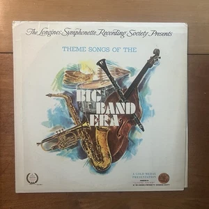 Vintage 1969 Theme Songs Of The Big Band Era Longines Symphonette Society Record - Picture 1 of 4