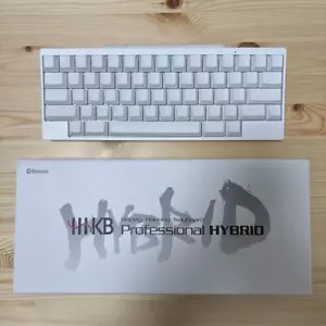 HHKB PD-KB800YNS snow Professional HYBRID Type-S US Layout white keyboard used - Picture 1 of 2