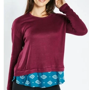 Ladies Lovely Soft Cotton Jumper Shirt 12/14 - Picture 1 of 6