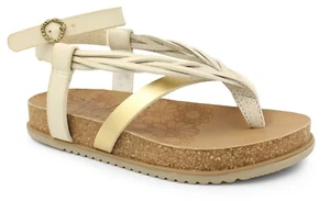 Sandalias Blowfish para mujer Fili informales cómodas estilo gladiador nube/doradas - Imagen 1 de 2