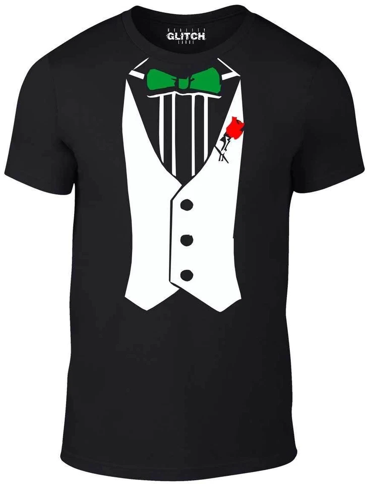 Tuxedo with Bow Tie Kids T-Shirt - Funny childrens t shirt fancy dress smart lol