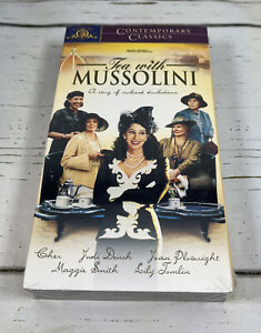Tea With Mussolini VHS 1999 Vintage Joan Plowright, Cher, Lily Tomlin New