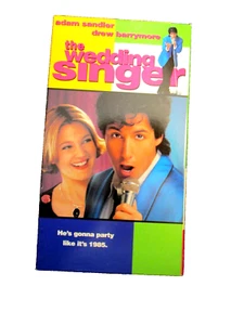 The Wedding Singer VHS 1998 Adam Sandler Drew Barrymore- - Picture 1 of 1