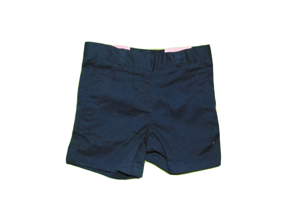 Izod темно-синий школьные шорты 5 обычный девочек новый боковые регуляторы - Изображение 1 из 2