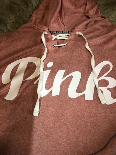 UNDERCOVER ROSA donna XS rosa con cappuccio leggero pull over