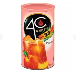 4C 35 QT Peach Iced Tea Mix (82.6 oz.) Great Price - Picture 1 of 6