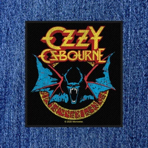 OZZY OSBOURNE - FLEDERMAUS (NEU) AUFNÄHEN AUFNÄHER OFFIZIELLER BANDMERCH - Bild 1 von 1