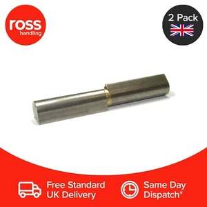 2 x 100mm Universal Weld On Bullet Hinges  Ideal for Gates, Trailers, Doors UK - Picture 1 of 3