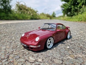 1:18 Porsche 993 Turbo Tiefer Tuning mit 19 Zoll Echt Alu Felgen - Picture 1 of 5