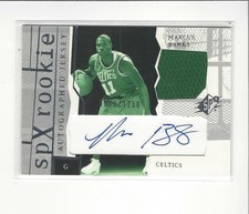 2003-04 SPx Basketball Rookie AUTOGRAPH JERSEY Singles /1999 - You Choose