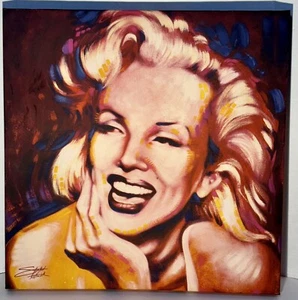Stephen Fishwick Limited Edition "Fun, Marilyn" Giclée auf Leinwand - Bild 1 von 3
