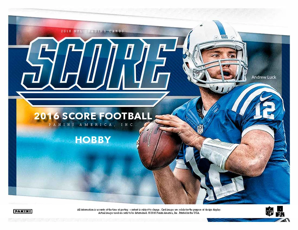 2016 Score Football Base Singles, Parallels & Inserts Pick from List - Image 1 of 1
