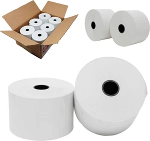 2 5/16 x 400 Thermopapierrollen - BPA-frei (12 Rollen) Zahlung an der Pumpe Thermo - Bild 1 von 5