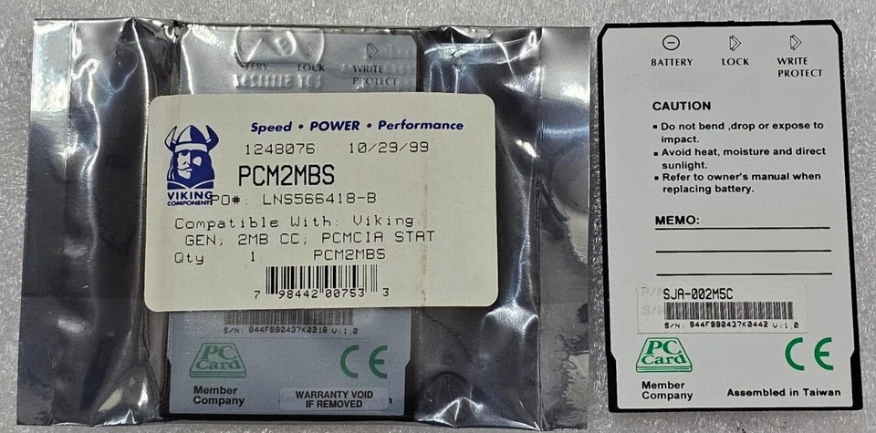 Tarjeta de almacenamiento de memoria RAM sellada SJA-002M5C ~ Pretec SN5002 - Vendedor de EE. UU. Foto 1 de 1