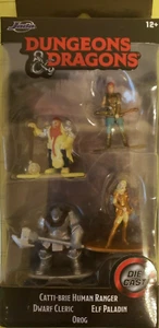 Dungeons & Dragons Jada Nano Metal Figures Diecast Starter Pack of 4 NEW - Picture 1 of 7