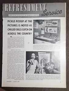 1962 CHILLY DILLY PICKLES Magazine ARTICLE & Photos~HIGHWAY 15 THEATRE Milwaukee - Picture 1 of 4