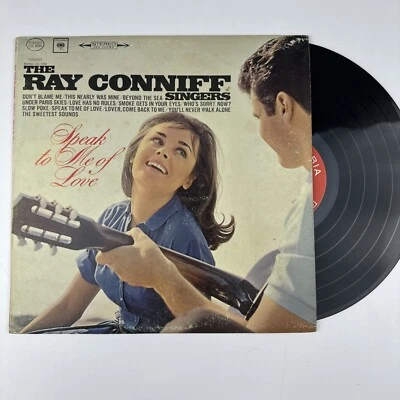 The Ray Conniff Singers - Speak to Me of Love LP Vinyl Record Columbia CS 8950 - Image 1 of 2