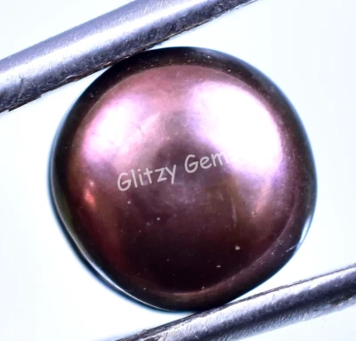 5.15 Ct Natural Tahitian Reddish Black South Sea Pearl Certified Gemstone - Image 1 of 4