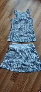 FILA Sport Tennis Dress Shirt und Rock m, Innenhose Shirt Gr. 152 Rock Gr. 158 - Bild 1 von 3