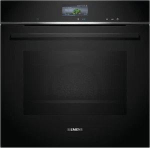 Siemens,HS736G3B1,iQ700 Einbau-Dampfbackofen Schwarz, Edelstahl, EEK: A+ - Bild 1 von 8