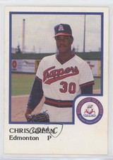 1986 ProCards Edmonton Trappers Chris Green