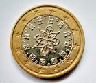 1 euro coin from Portugal 2002