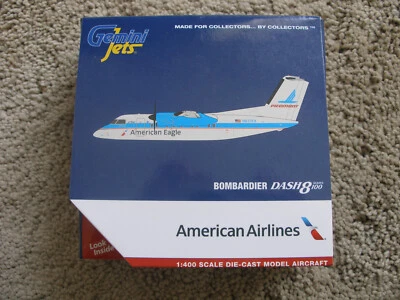 GEMINIJETS GEMINI JETS 1:400 - AMERICAN EAGLE - BOMBARDIER DASH 8 - 100