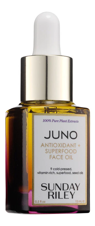 Aceite facial Sunday Riley Juno antioxidante + superalimento 15 ml. Tratamiento de la piel Foto 1 de 1