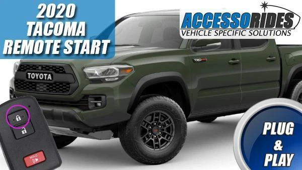 Fits: 2020 - 23 TOYOTA TACOMA PUSH REMOTE START PLUG & PLAY START DOOR SHUTDOWN - Image 1 of 1