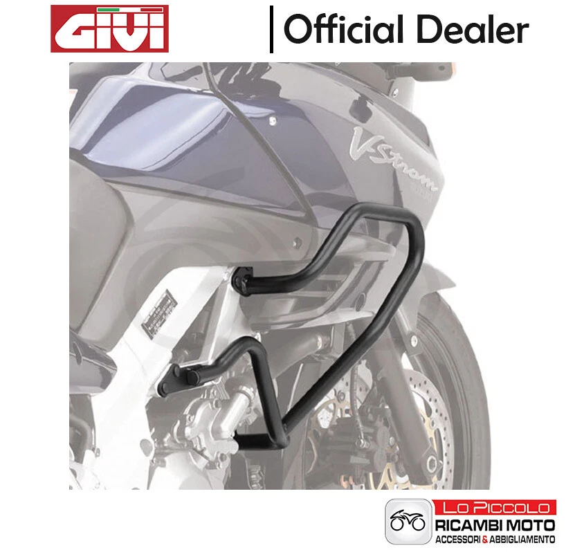 TN528 GIVI PARAMOTORE PARACOLPI NERO SUZUKI DL 1000 V-Strom 2002 2003 2004 2005 - Immagine 1 di 1