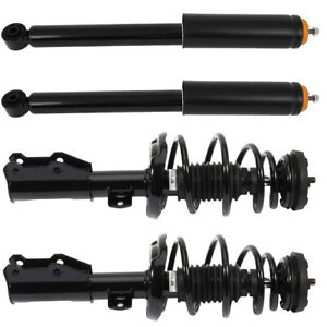4x For 2010-2015 Buick LaCrosse FWD Front Complete Struts Rear Shocks Spring